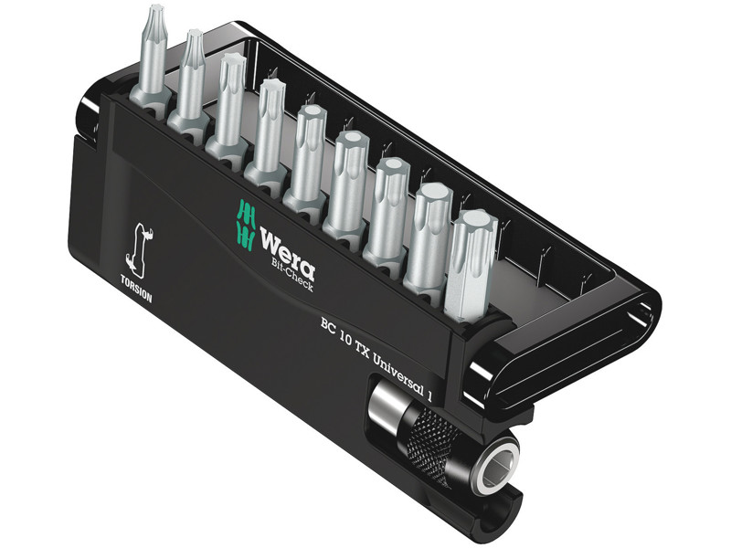 WERA Bit-Check 10 TX Universal 1, 10 DELE
