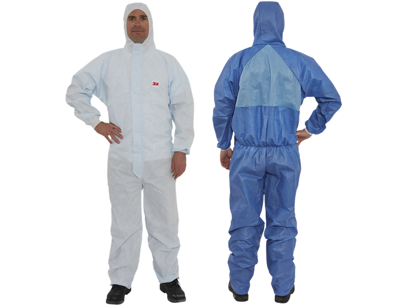 3M BESKYTTELSESDRAGT 4532 TYPE 5/6 HVID S
