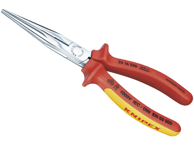 KNIPEX 26 16 200 STORKENÆBSTANG 200MM LIGE KÆBER VDE-1000V