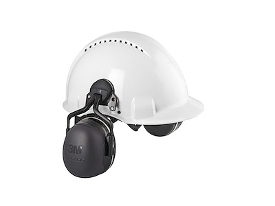 3M PELTOR X5P5E HØREVÆRN T/HJELM, ISOLERET, SORT