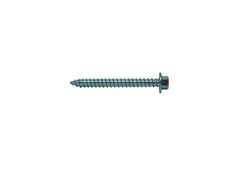 BYGGESKRUE M/SEKSKANT 6.5 X 50MM 100 STK