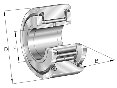 INA NATR35-PP-A YOKE TYPE TRACK ROLLER