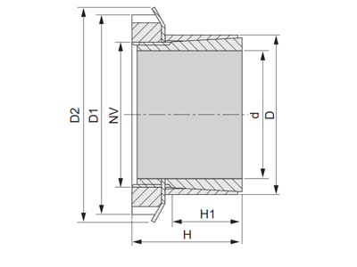 HUB LOCK KLFF024