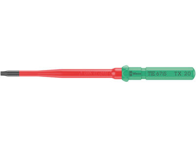 WERA KRAFTFORM KOMPAKT VDE 67 IS TORX® TAKE IT EASY, TX 20 X 157 MM