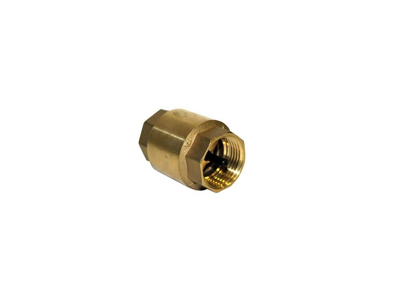 MESSING KUGLE KONTRA VENTIL 3/8" MED STÅLKUGLE