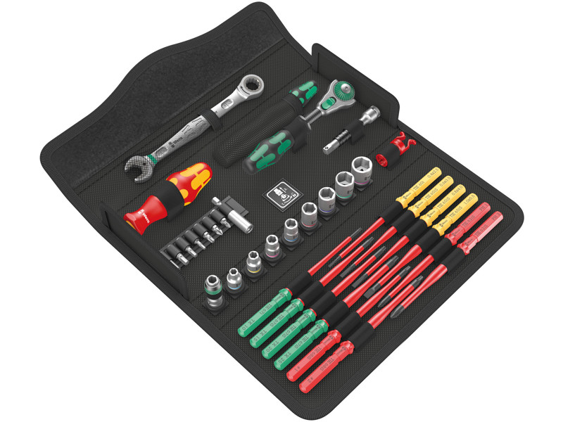 WERA KRAFTFORM KOMPAKT W IMPERIAL 1 VEDLIGEHOLDELSESARBEJDE, 35 DELE