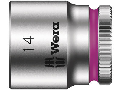 WERA ZYKLOP-TOPPE MED 1/4"-TILSLUTNING 8790 HMA, 14 X 23 MM