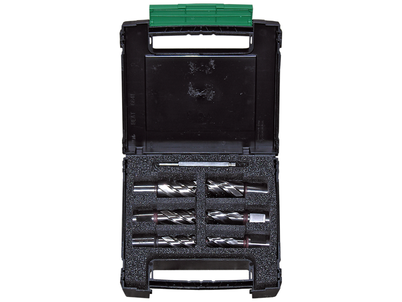 KERNEBORSÆT 12-14-16-18-20-22MM M/WELDON TILSSLUTNING