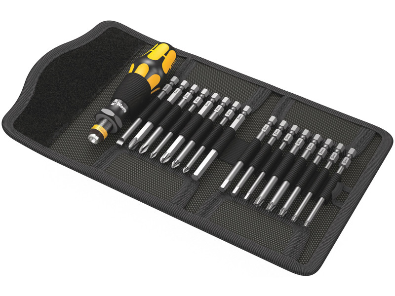 WERA KRAFTFORM KOMPAKT 60 ESD KK 60 ESD, 17 DELE