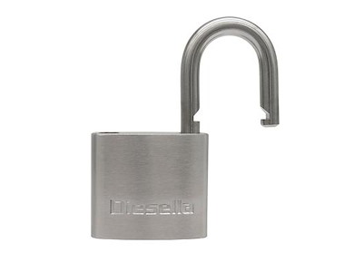 DIESELLA HÆNGELÅS 38MM RUSTFRIT STÅL