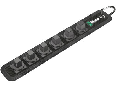 WERA ZYKLOP TOPNØGLEINDSATS-SÆT Belt C 1, MED HOLDEFUNKTION, 1/2"-TILSLUTNING, 7 DELE
