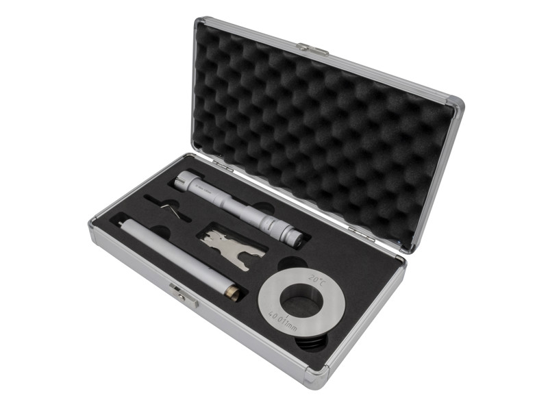 DIESELLA INDVENDIG 3-PUNKT MIKROMETER  30-40 MM INKL. FORLÆNGER OG KONTROLRING