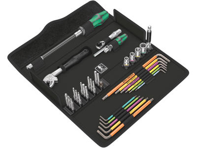 WERA SKRUEVÆRKTØJSSÆT TIL VINDUESMONTAGE Kraftform Kompakt F 1, 36 DELE