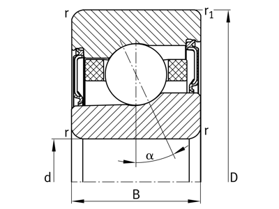 FAG VCM7020-C-2RSD-T-P4S-UL-XL LEJE 100X150X24