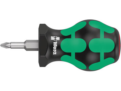 WERA 350 PH KRYDSKÆRV STUBBY/KARBURATORSKRUETRÆKKER, PH 1 X 25 MM