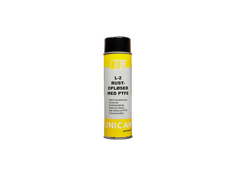 UNICAN L-2 RUSTOPLØSER M/PTFE 500 ML SPRAY