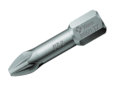 WERA BITS 855/1 TZ PZ2 X 25 MM PZ 2 X 25