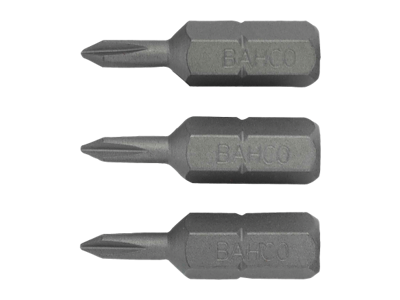 BAHCO 59S/PH2-3P BITS 1/4" PH2 59S/PH2 3 STK. PR. PAKKE