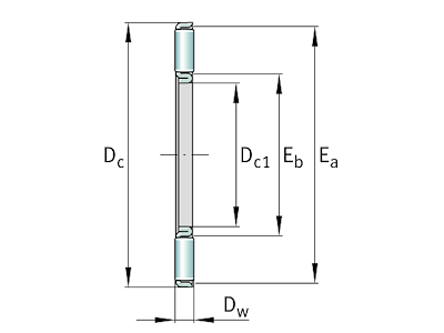 INA AXK 1528 AKSIAL NÅLEKRANS 15X28X2