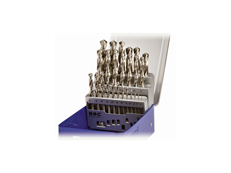 BOHRCRAFT BORSÆT HSS-G 1-13MM 25STK MT13