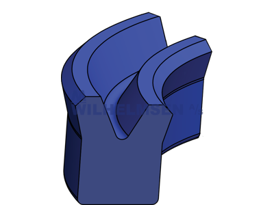 U-RING 2X5.5X2.6 NBR