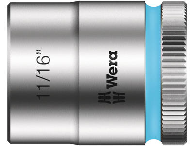 WERA ZYKLOP-TOPPE MED 3/8"-TILSLUTNING 8790 HMB, 11/16" X 30 MM