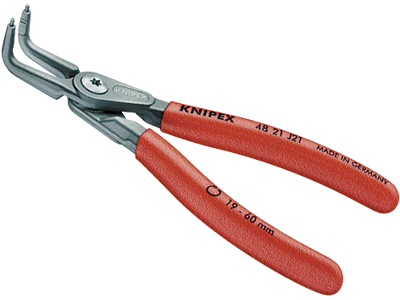 KNIPEX 48 21 J31 LÅSERINGTANG 90GR 210MM INDV. 40-100MM