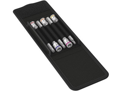 WERA ZYKLOP BIT-TOP-SÆT INDVENDIG SEKSKANT 8740 A HF 1, 1/4"-TILSLUTNING, 5 DELE