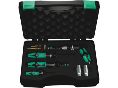 WERA MONTAGESÆT TIL DÆKTRYKKONTROLSYSTEMER 7443/61/9, 9 DELE