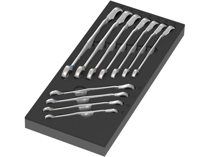 WERA SKUMGUMMINDLÆG 6001 JOKER SWITCH SÆT 1 9733, 11 DELE