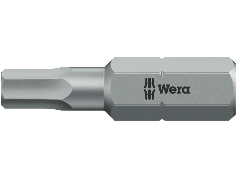 WERA BITS 840/1 Z BO.HEX+ 2,0 X 25 MM UNBRAKO 2 X 25 M/HUL