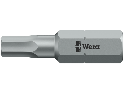 WERA BITS 840/1 Z BO.HEX+ 2,0 X 25 MM UNBRAKO 2 X 25 M/HUL