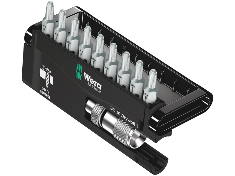 WERA BIT-CHECK 10 DRYWALL 1 BC 10 Drywall 1, 10 DELE
