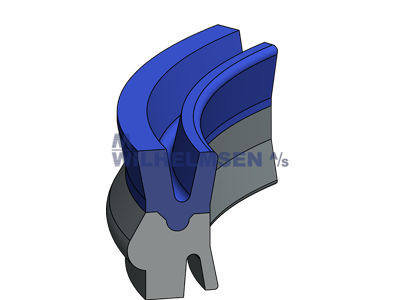 PNEUMATIC ROD SEAL 12X22X10.4