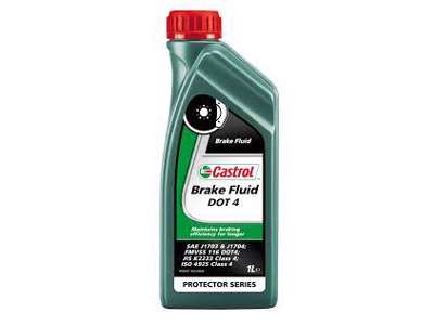 CASTROL BRAKE FLUID DOT 4 BREMSEVÆSKE 1 LTR.