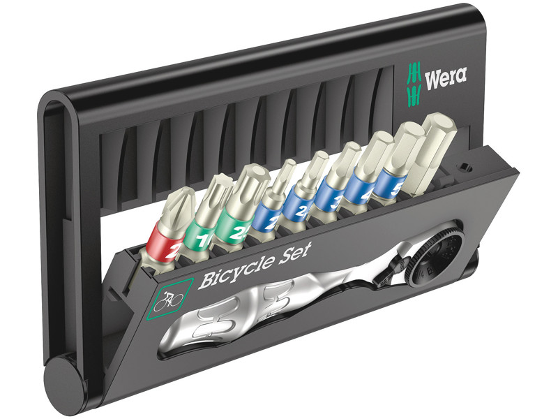 WERA CYKEL SÆT 9, 10 DELE