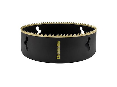 DIESELLA HULSAV HSS-CO8 M42 BIMETAL SORT/GULD 100MM