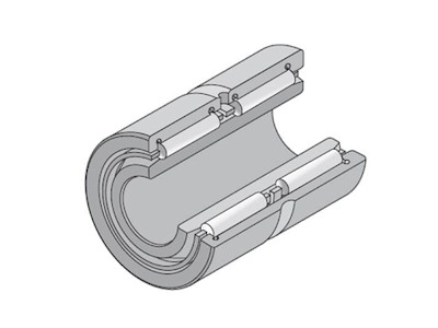 NTN NA6918R NEEDLE ROLLER BEARING 90X125X63