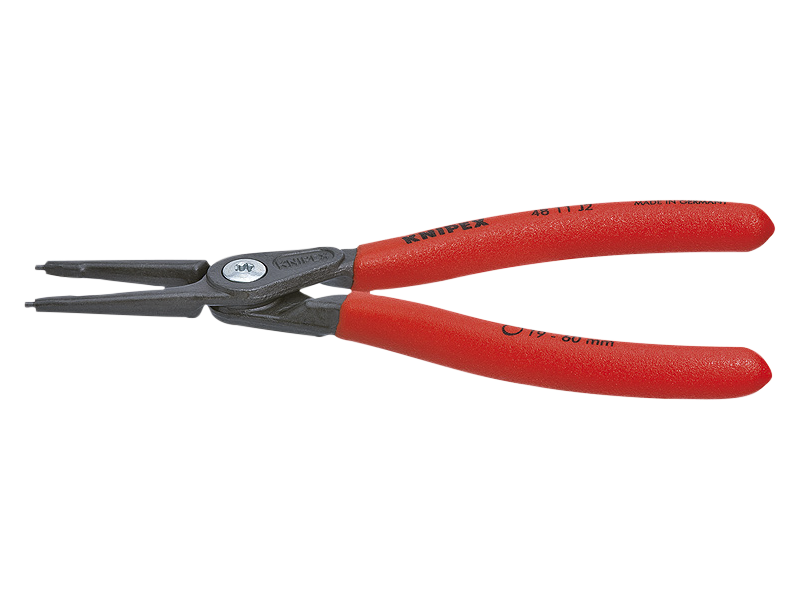 KNIPEX 48 11 J2 LÅSERINGTANG LIGE 180MM INDV. 19- 60MM