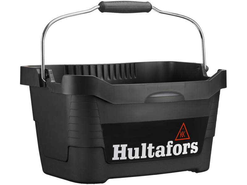 HULTAFORS VÆRKTØJSSPAND 15 LTR TB-15 SORT PLAST