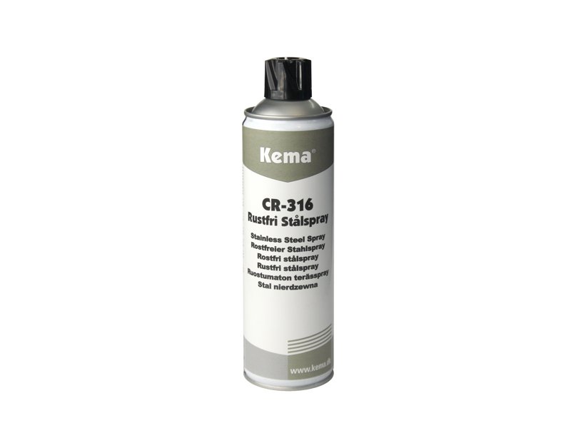 KEMA CR-316 RUSTFRI STÅLSPRAY  400 ML SPRAY