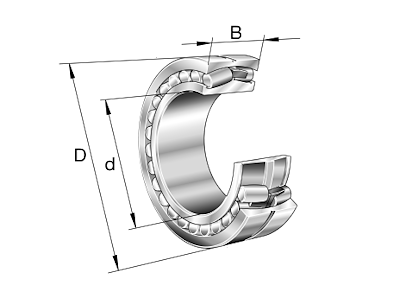 FAG 239/710-MB SPHERICAL ROLLER BEARING