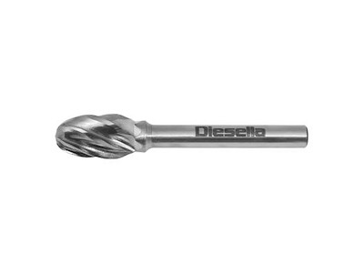 DIESELLA FRÆSESTIFT HM ALUCUT 8x13MM FORM E, SKAFT Ø6MM