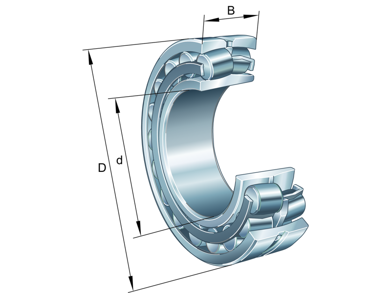 FAG 21312-E1-XL-K-C3 SPHERICAL ROLLER BEARING