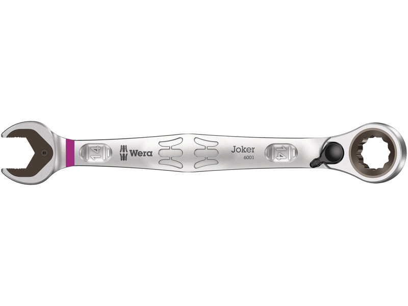WERA GAFFEL-RINGSKRALDE-NØGLER 6001 Joker Switch, OMSKIFTELIG, 14 X 187 MM