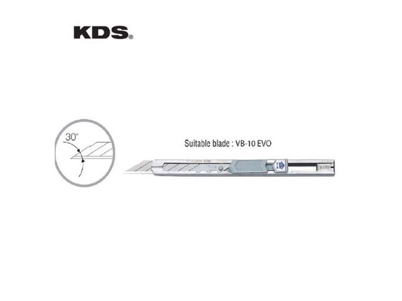 METALSLIM KNIV SILVER KDS-HI S12 M/LÅS