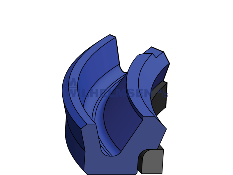 U-MANCHET/U-RING 90X105,5X6,3 STANGTÆTNING PU/POM 92 SHORE