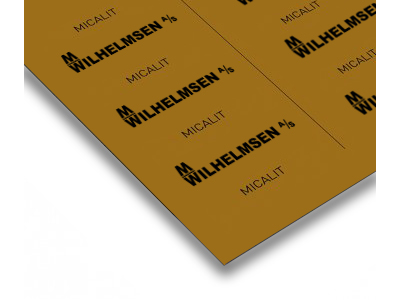 1,00 MM PAKNINGSPLADE MICALIT F 950 GRADER  1000MM BREDDE