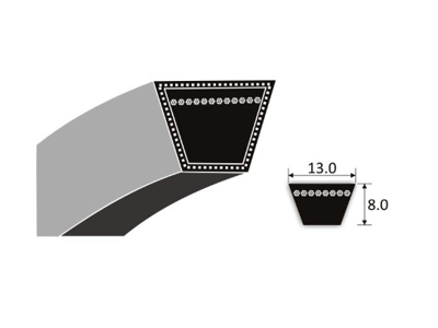 V-BELT A 47