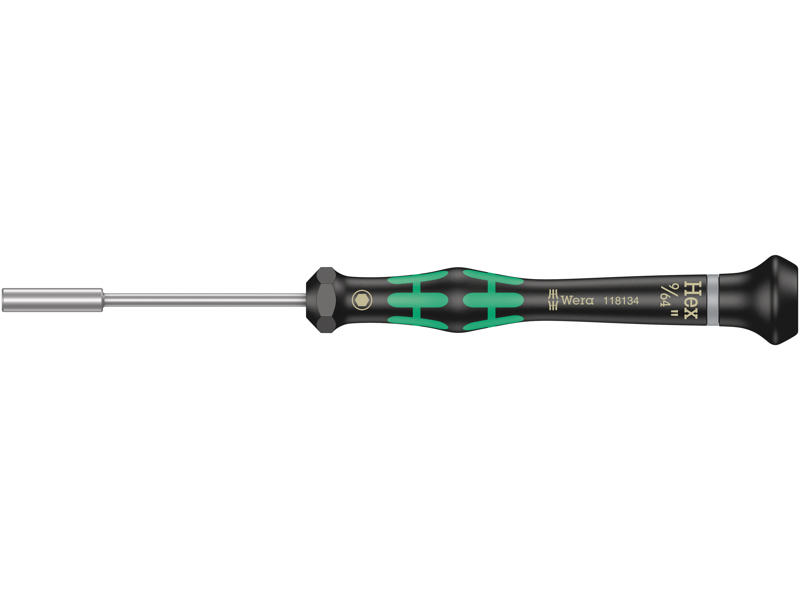 WERA 2069 ELEKTRONIK-TOPNØGLE Micro, 9/64" X 60 MM